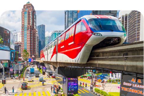 Urban rail and digital infrastructure in Kuala Lumpur